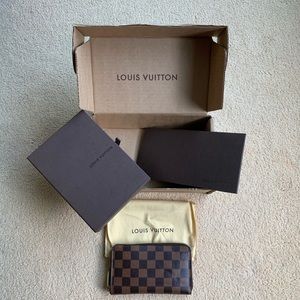 Louis Vuitton DE compact zippy wallet (RETIRED)